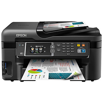 Epson WorkForce WF-3620 All-In-One Wireless Printer, Black Epson WorkForce WF-3620 All-In-One Wireless Printer, Black